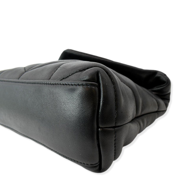 YVES SAINT LAURENT Mini Loulou Puffer Leather Crossbody Bag Black - Hot Deals