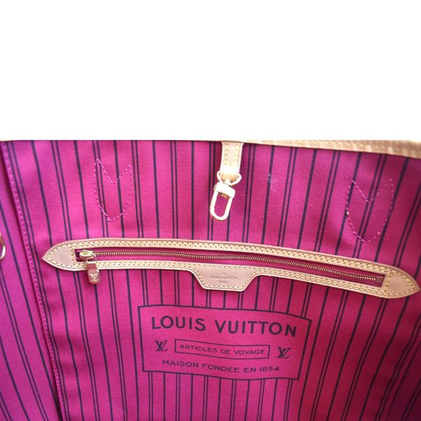LOUIS VUITTON Neverfull GM Monogram Canvas Tote Bag Brown