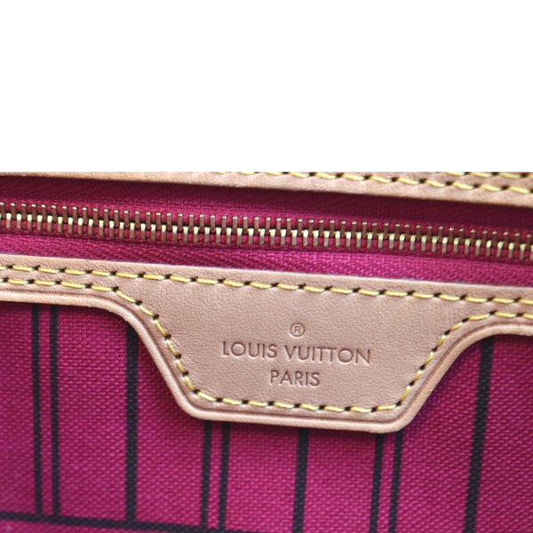 LOUIS VUITTON Neverfull GM Monogram Canvas Tote Bag Brown