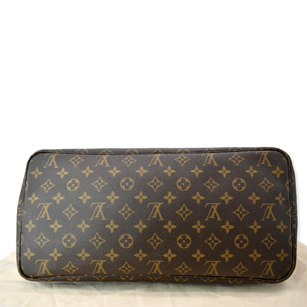 LOUIS VUITTON Neverfull GM Monogram Canvas Tote Bag Brown