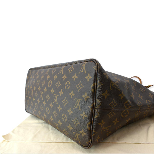 LOUIS VUITTON Neverfull GM Monogram Canvas Tote Bag Brown