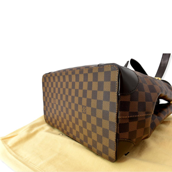 LOUIS VUITTON Hampstead MM Damier Ebene Shoulder Bag Brown