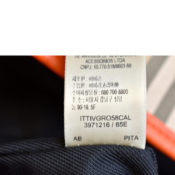 BURBERRY Canterbury Haymarket Check Tote Bag Multicolor