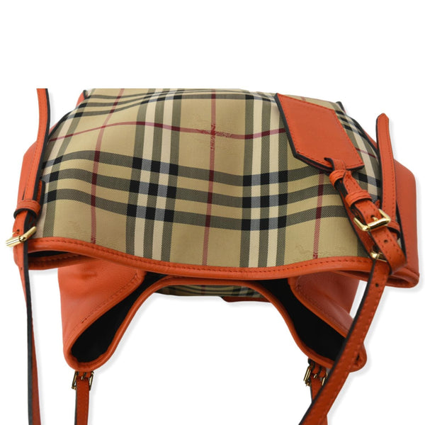 BURBERRY Canterbury Haymarket Check Tote Bag Multicolor