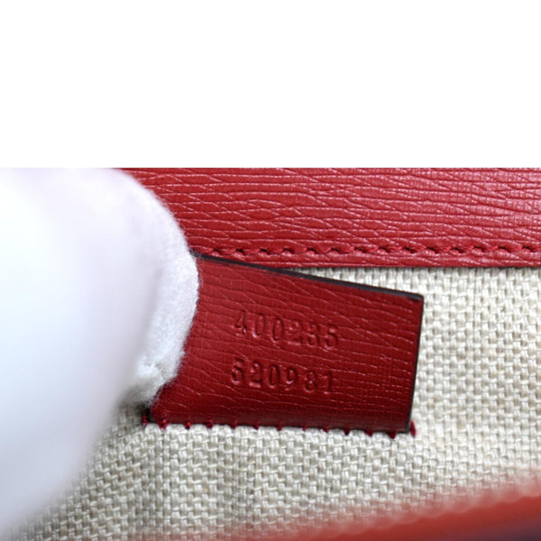 GUCCI Dionysus Floral Blooms Leather Shoulder Bag Red 400235