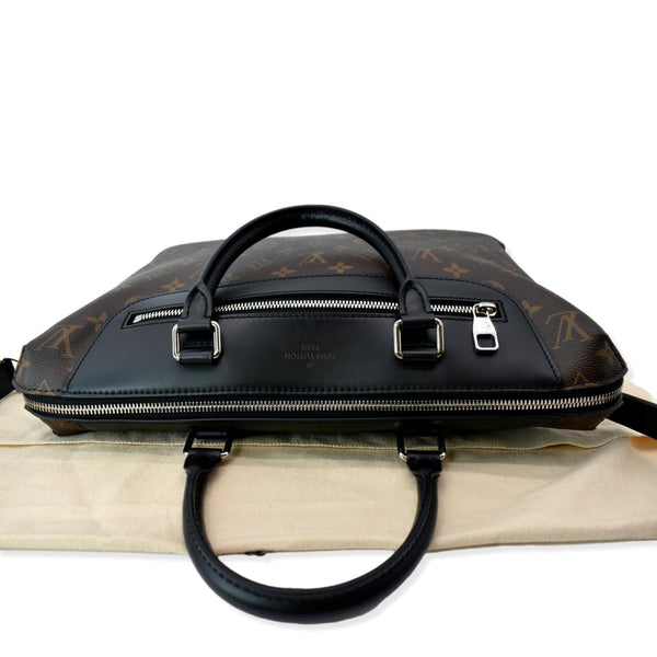 LOUIS VUITTON Porte-Documents Jour Monogram Macassar Briefcase Bag