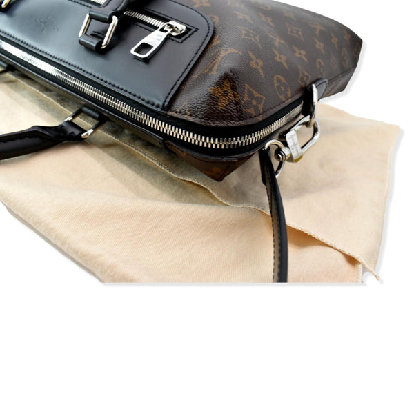 LOUIS VUITTON Porte-Documents Jour Monogram Macassar Briefcase Bag