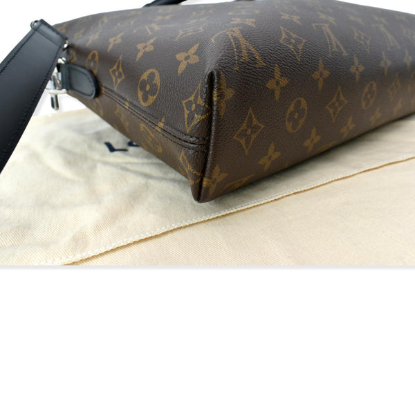 LOUIS VUITTON Porte-Documents Jour Monogram Macassar Briefcase Bag