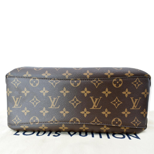 LOUIS VUITTON Rivoli PM Monogram Canvas Shoulder Bag Brown