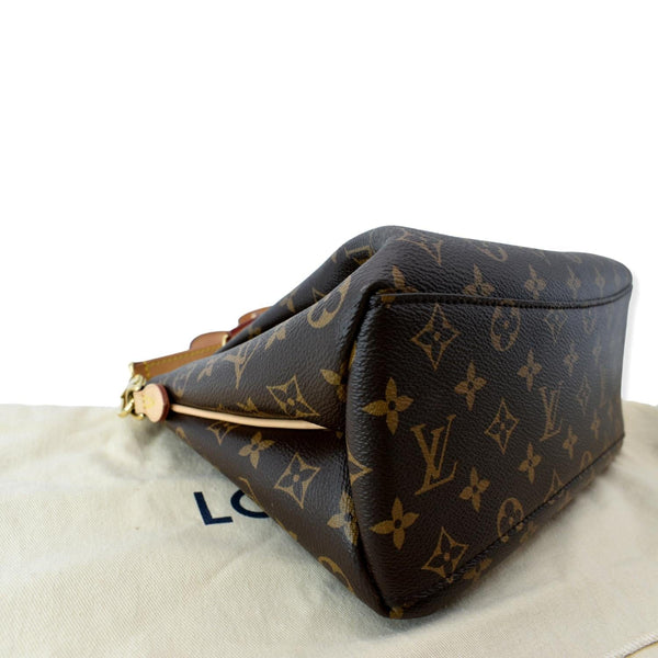 LOUIS VUITTON Rivoli PM Monogram Canvas Shoulder Bag Brown