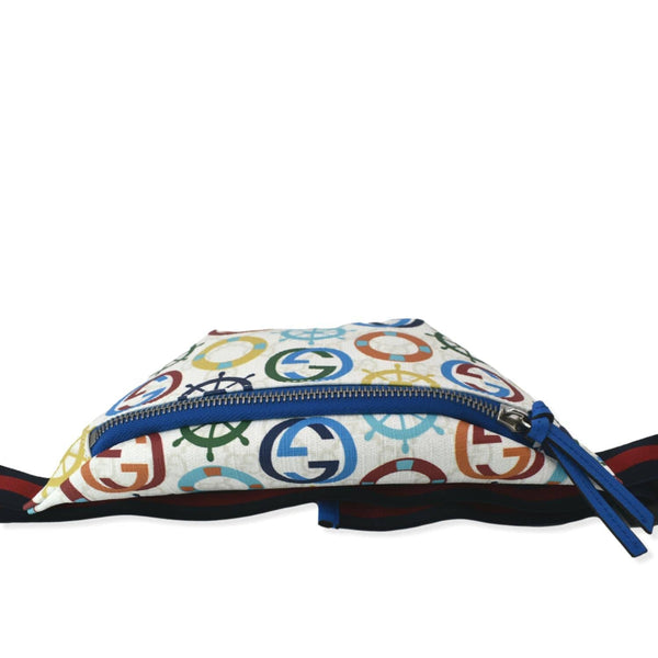 GUCCI Children's Printed GG Coated Canvas Belt Bag Multicolor 502095