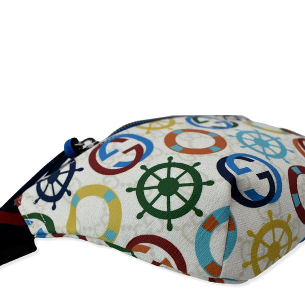 GUCCI Children's Printed GG Coated Canvas Belt Bag Multicolor 502095