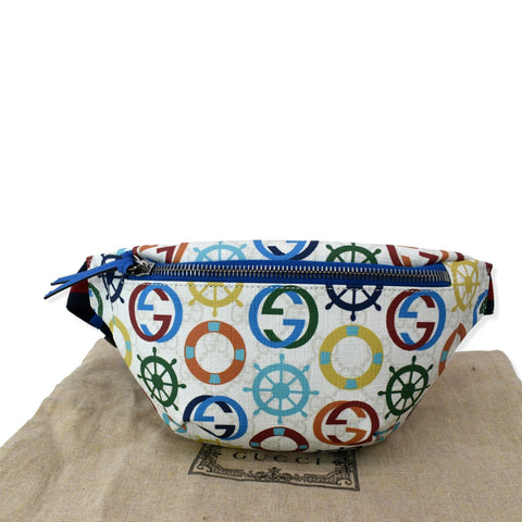 GUCCI Children's Printed GG Coated Canvas Belt Bag Multicolor 502095