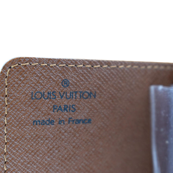 Louis Vuitton Vintage Monogram Canvas Card Holder Brown