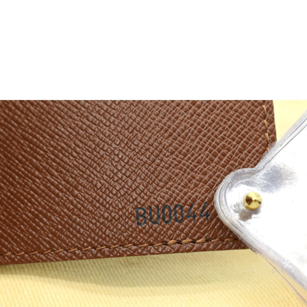 Louis Vuitton Vintage Monogram Canvas Card Holder Brown