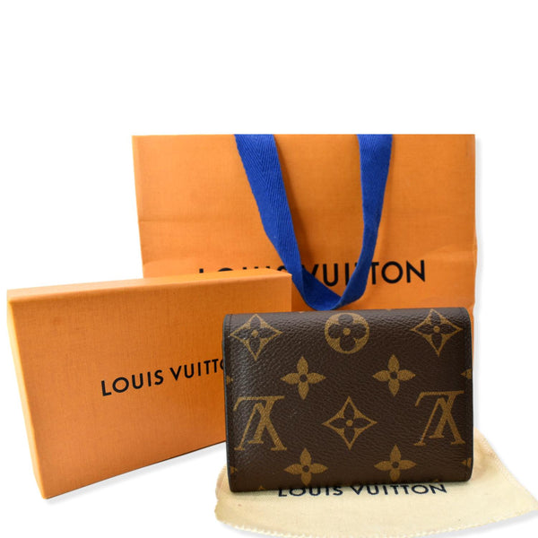 LOUIS VUITTON Rosalie Monogram Canvas Coin Wallet Rose Ballerine