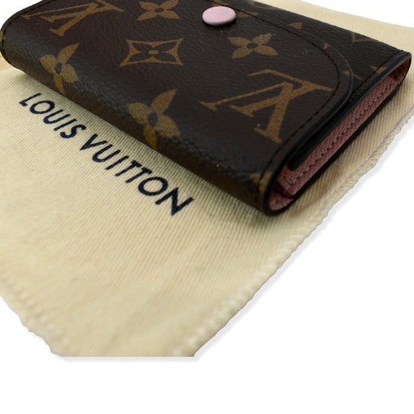 LOUIS VUITTON Rosalie Monogram Canvas Coin Wallet Rose Ballerine