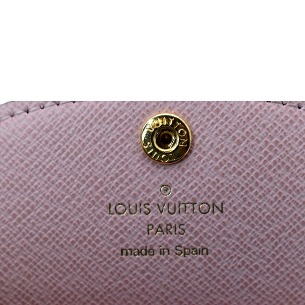 LOUIS VUITTON Rosalie Monogram Canvas Coin Wallet Rose Ballerine
