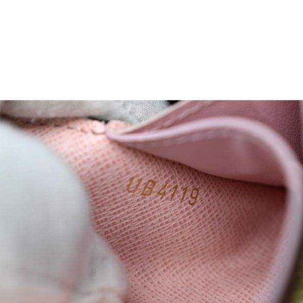 LOUIS VUITTON Rosalie Monogram Canvas Coin Wallet Rose Ballerine
