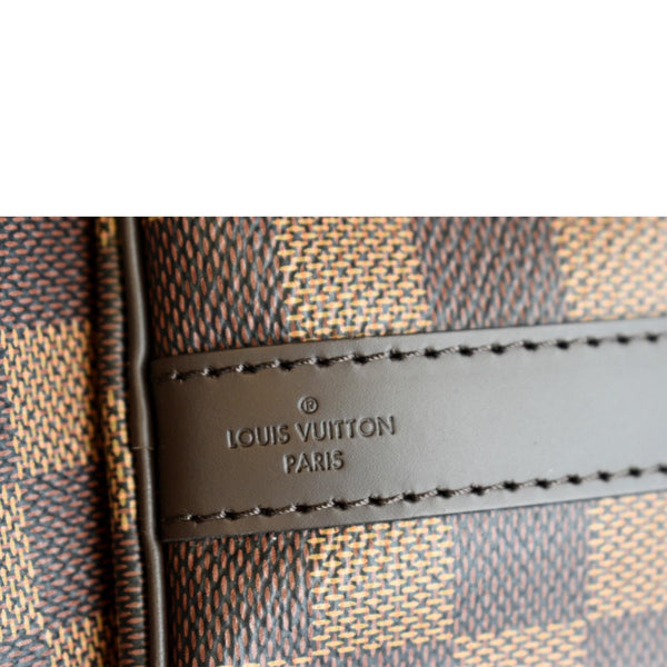 LOUIS VUITTON Speedy 25 Bandouliere Damier Ebene Shoulder Bag Brown