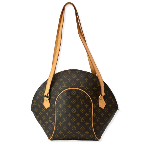 LOUIS VUITTON Ellipse GM Monogram Canvas Shoulder Bag Brown