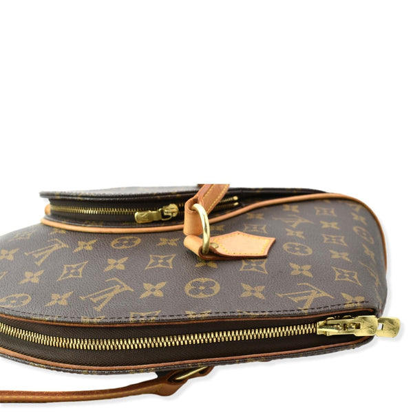 LOUIS VUITTON Ellipse GM Monogram Canvas Shoulder Bag Brown