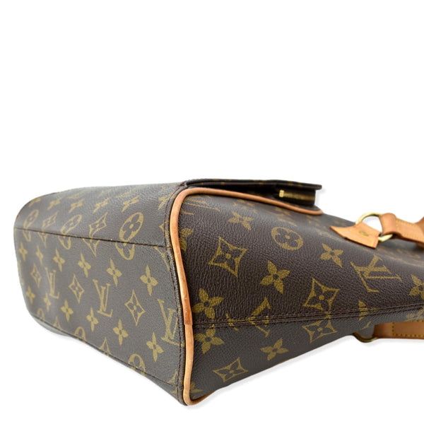 LOUIS VUITTON Ellipse GM Monogram Canvas Shoulder Bag Brown