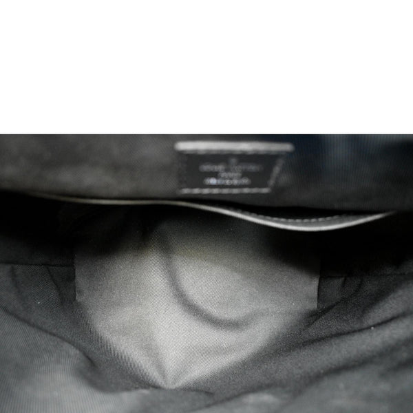 LOUIS VUITTON District PM Monogram Eclipse Messenger Bag Black