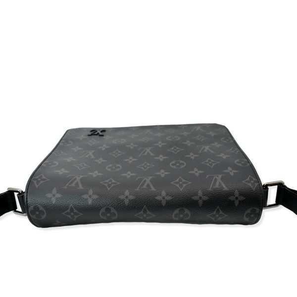 LOUIS VUITTON District PM Monogram Eclipse Messenger Bag Black