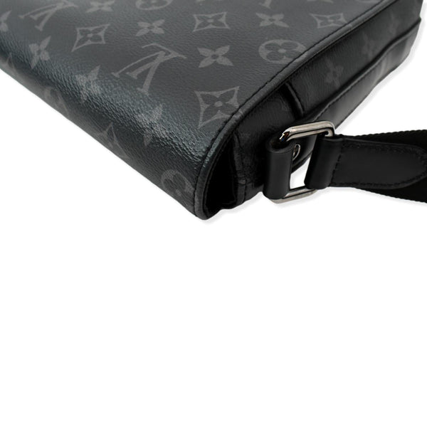 LOUIS VUITTON District PM Monogram Eclipse Messenger Bag Black
