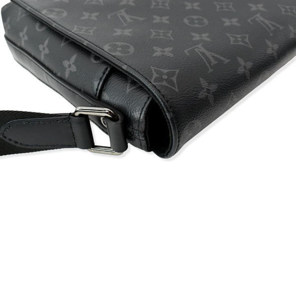 LOUIS VUITTON District PM Monogram Eclipse Messenger Bag Black
