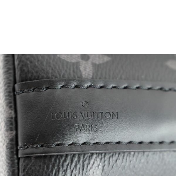 LOUIS VUITTON District PM Monogram Eclipse Messenger Bag Black