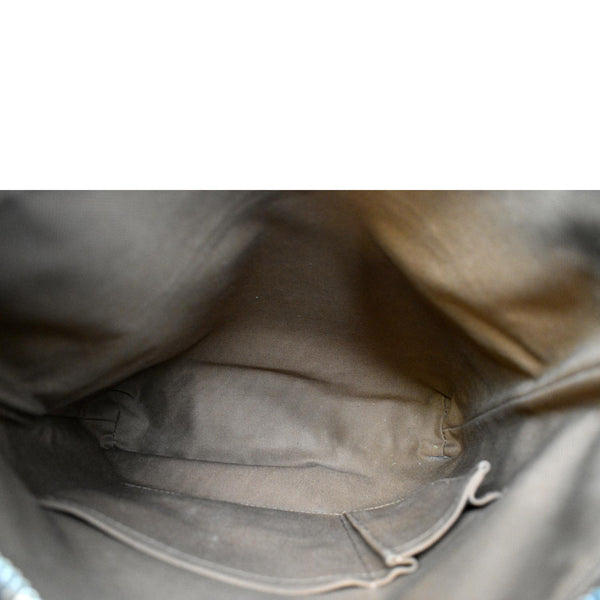 LOUIS VUITTON Odeon MM Monogram Coated Canvas Shoulder Bag Brown