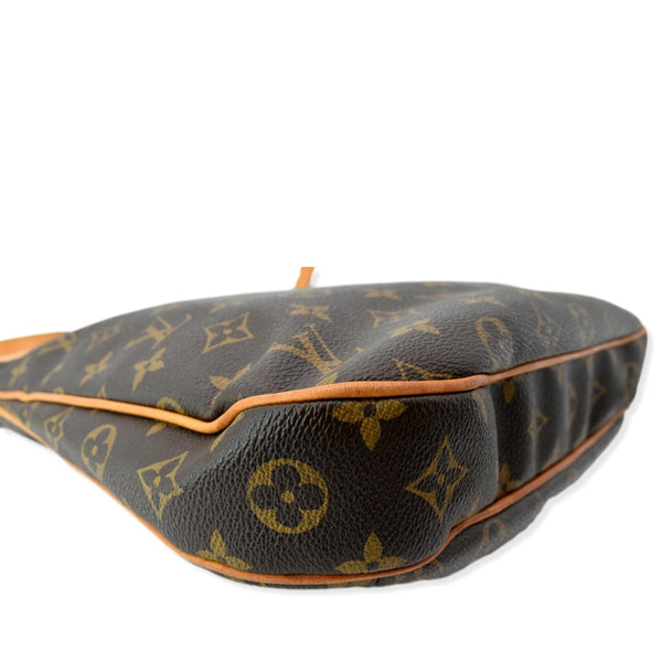 LOUIS VUITTON Odeon MM Monogram Coated Canvas Shoulder Bag Brown