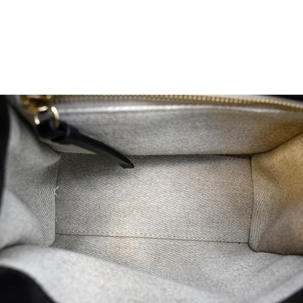 CHLOE Tess Day Front Flap Calfskin Leather Crossbody Bag Black