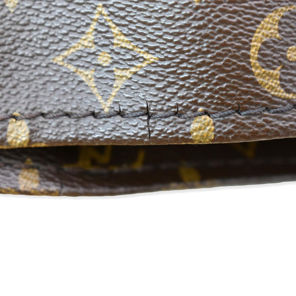 LOUIS VUITTON Artsy MM Monogram Canvas Hobo Bag Brown