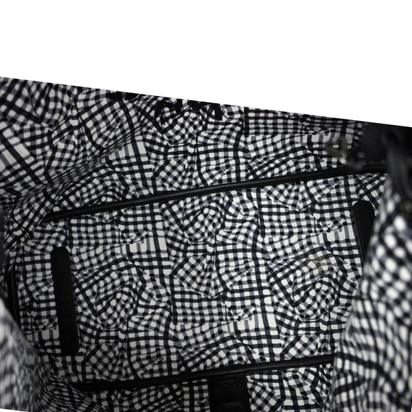 MCM Large Liz Visetos Reversible Shopper Tote Bag Black