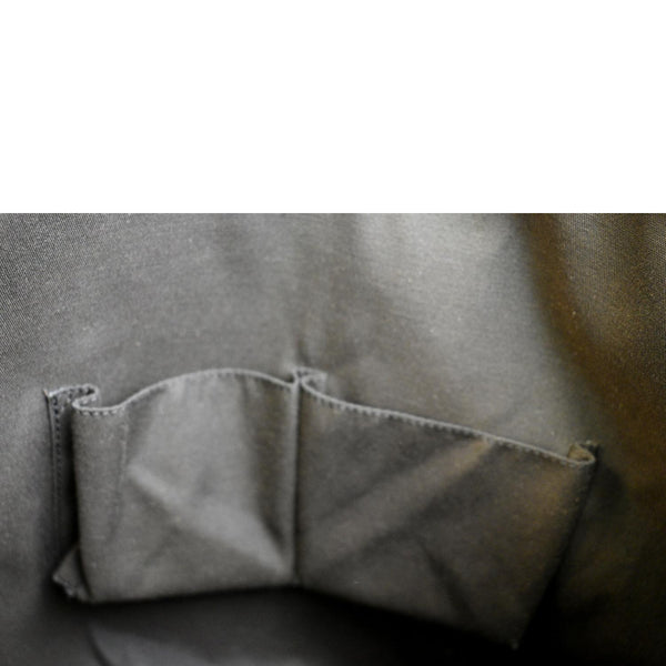 GUCCI GG Canvas Shopping Tote Bag Black 327793