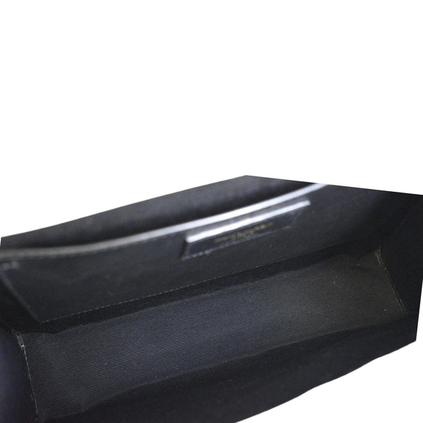 Yves Saint Laurent Envelope Leather Crossbody Bag - Open