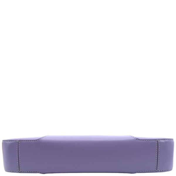 Burberry Medium TB Leather Shoulder Bag Soft Violet - Bottom