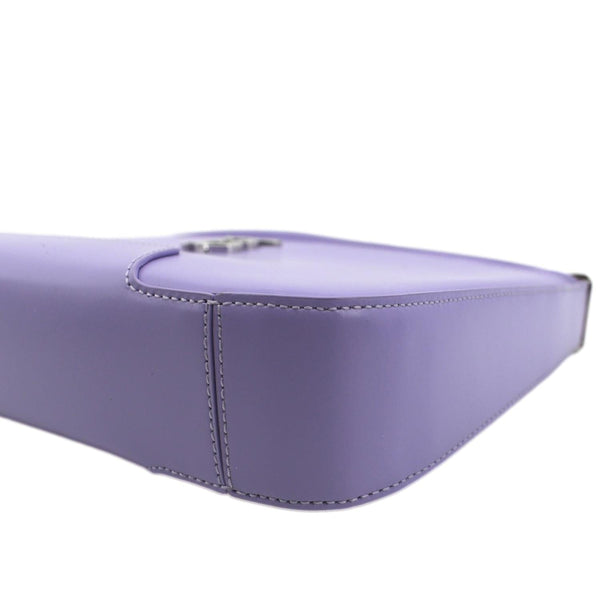 Burberry Medium TB Leather Shoulder Bag Soft Violet - Bottom Right