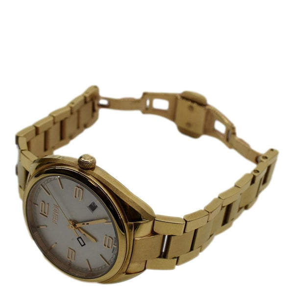 FENDI Momento Swiss Quartz Stainless Steel Date Watch White Dial 34mm