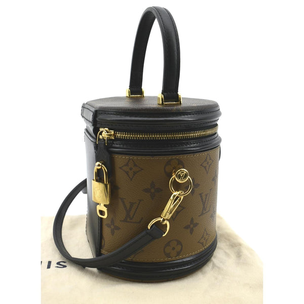 Louis Vuitton Cannes Reverse Monogram Satchel Bag - Right Side