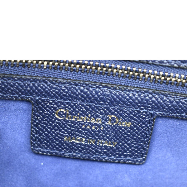 Christian Dior Saddle Calfskin Leather Shoulder Bag - Made In Italy