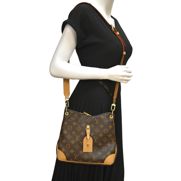 Louis Vuitton Odeon PM Monogram Canvas Crossbody Bag - Full View