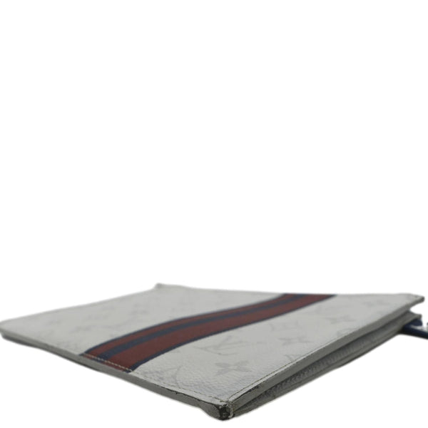 Louis Vuitton Pochette Jour Leather Pouch Clutch Bag - Bottom Right