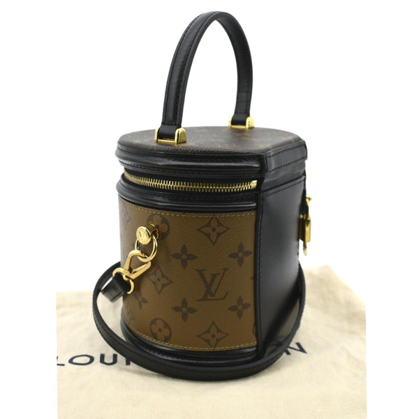 Louis Vuitton Cannes Reverse Monogram Satchel Bag - Left Side