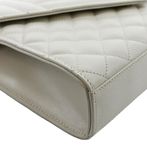 Yves Saint Laurent Envelope Leather Crossbody Bag - Bottom Left