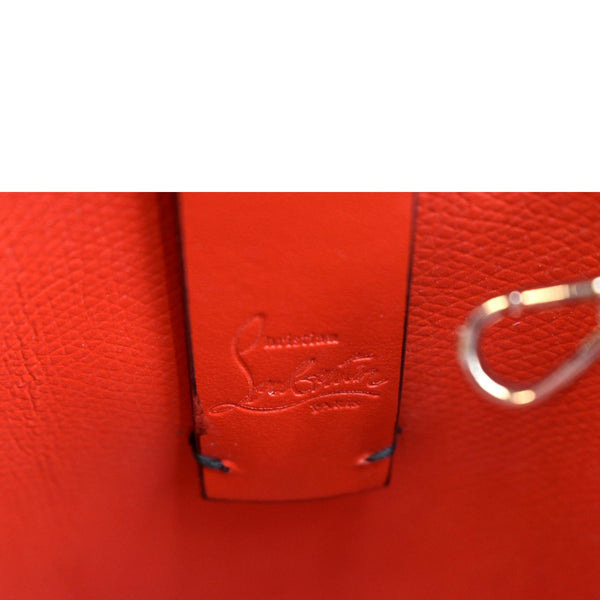 CHRISTIAN LOUBOUTIN Paradise Leather Tote Crossbody Bag Multicolor