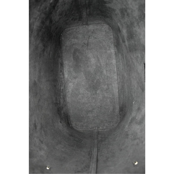 LOUIS VUITTON Neverfull Epi Leather Tote Shoulder Bag Black